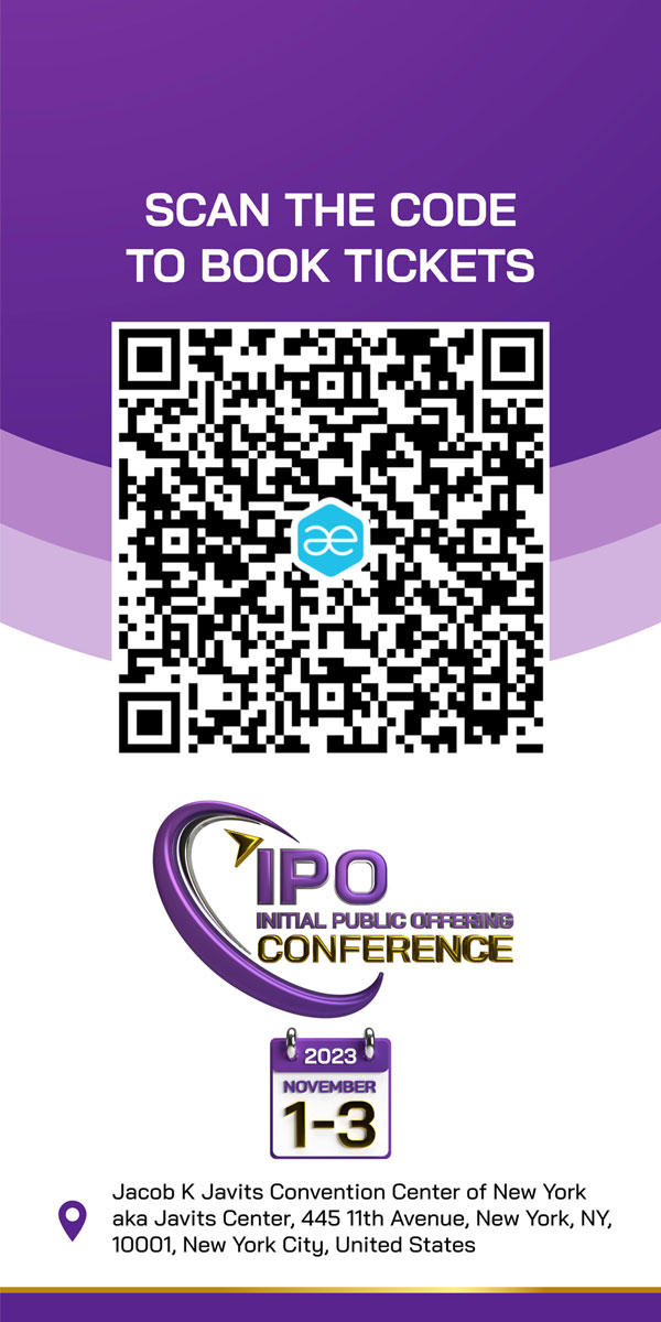 IPO Conference - AllEvents Ticket QR Code